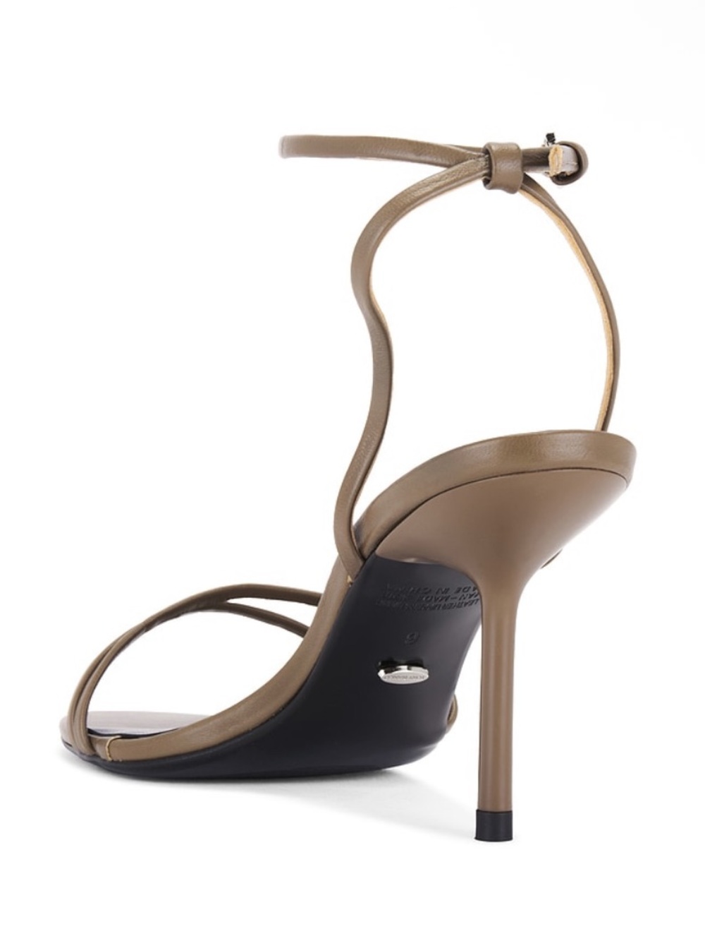 Tony Bianco Mariah Strappy Leather Sandal in Liqueur Brown Heels size 8.5 - Picture 4 of 14